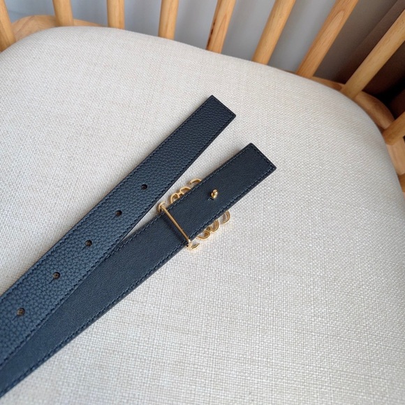 Loewe Black Belt with Gold Accent - Picture 5 of 6
